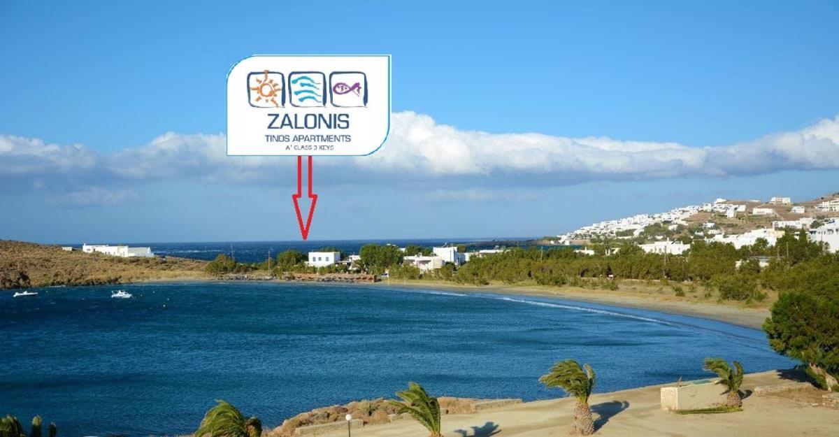 Tinos Apartments Zalonis Agios Ioannis  Bagian luar foto